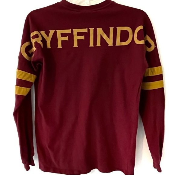 Harry Potter Gryffindor Maroon and Gold Long Sleeve Tee Size XXS - Picture 2 of 4